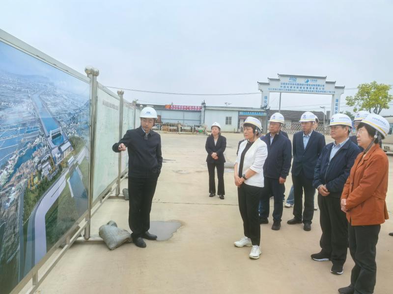 市人大常委会调研全市防汛抗旱排涝准备工作